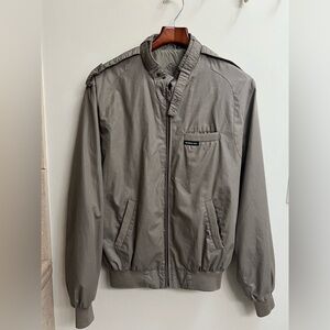 Vintage Members Only Jacket – Gray / Taupe – Size 40L (US Mens Large)